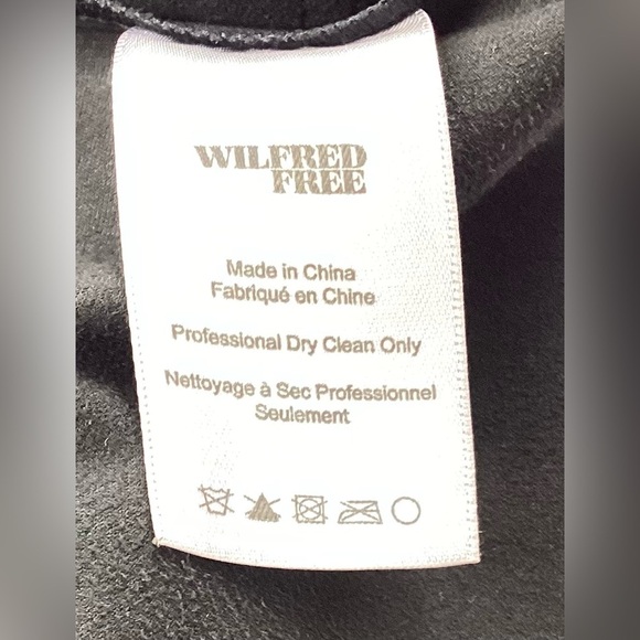 Wilfred free faux  Suede sleeveless Top/tunic  XXS - Picture 6 of 11